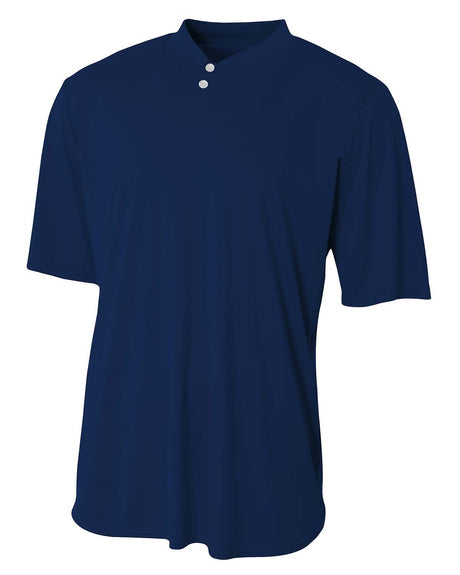 A4 Youth Tek 2-Button Henley Jersey A4
