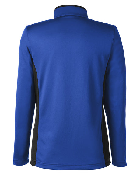 Harriton Ladies' Flash Snag Protection Plus IL Colorblock Quarter-Zip Harriton