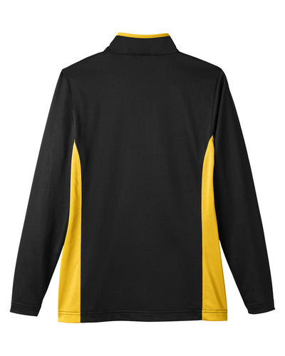 Harriton Ladies' Flash Snag Protection Plus IL Colorblock Quarter-Zip