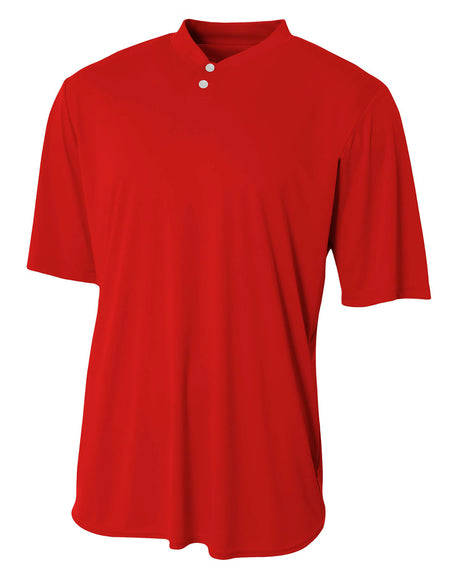 A4 Youth Tek 2-Button Henley Jersey A4