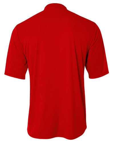A4 Youth Tek 2-Button Henley Jersey