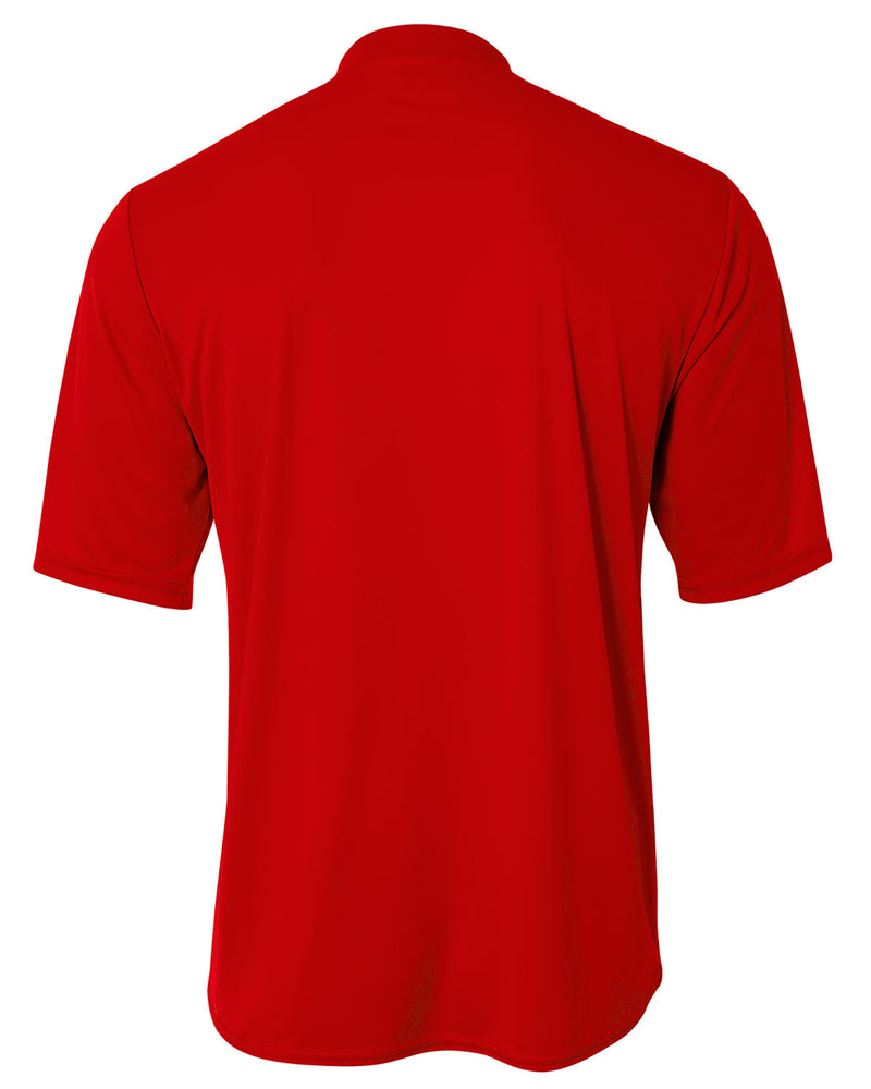 A4 Youth Tek 2-Button Henley Jersey