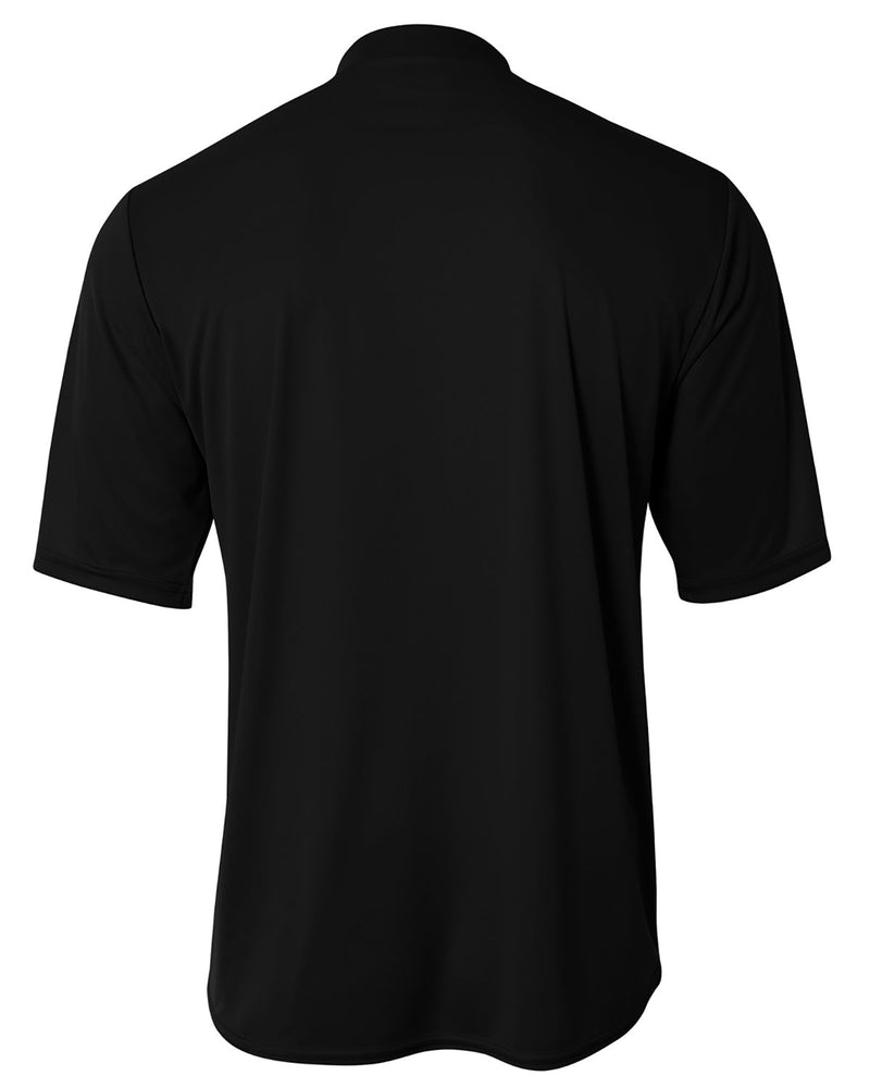 A4 Youth Tek 2-Button Henley Jersey