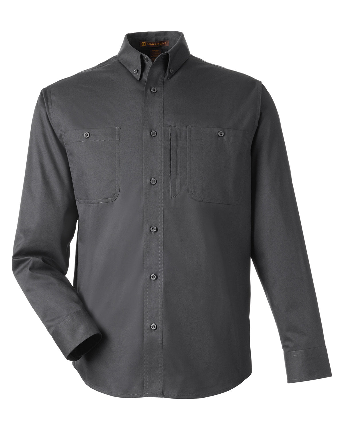 Harriton Men's Advantage IL Long-Sleeve Workshirt Mens Apparel Shirts & Tops