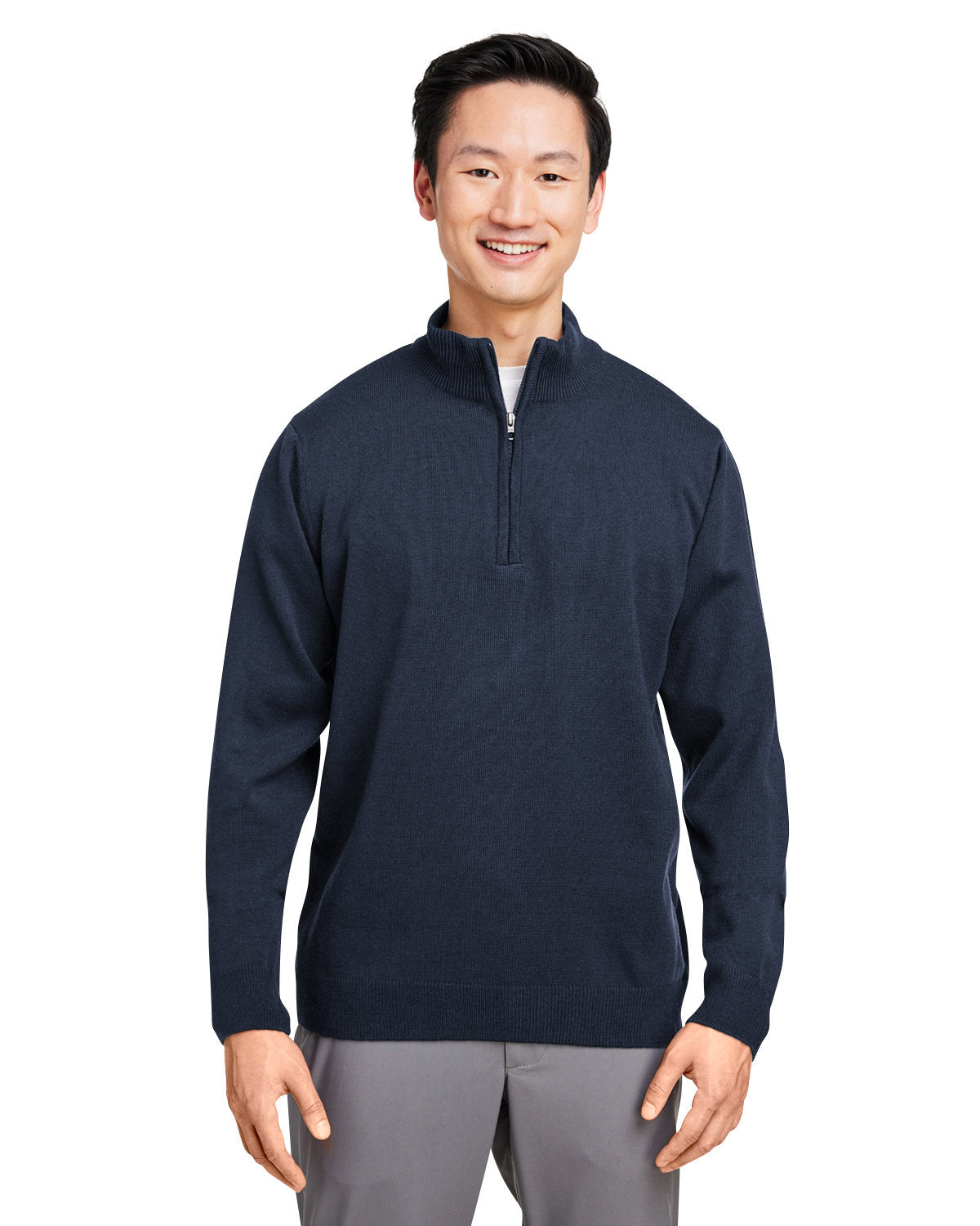 Harriton Unisex Pilbloc™ Quarter-Zip Sweater Harriton