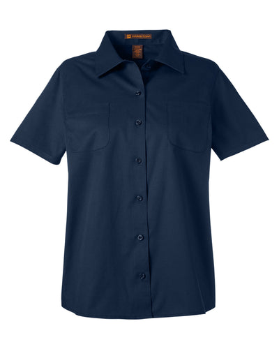 Harriton Ladies' Advantage IL Short-Sleeve Work Shirt