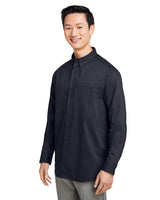 Harriton Men's Advantage IL Long-Sleeve Workshirt Mens Apparel Shirts & Tops