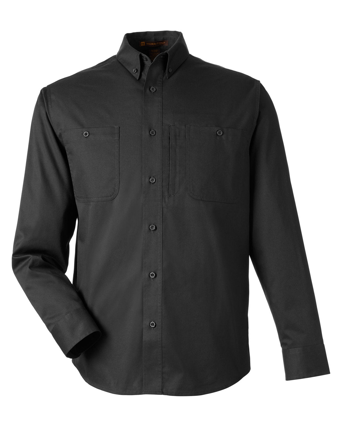 Harriton Men's Advantage IL Long-Sleeve Workshirt Mens Apparel Shirts & Tops