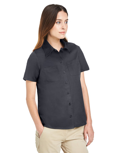 Harriton Ladies' Advantage IL Short-Sleeve Work Shirt