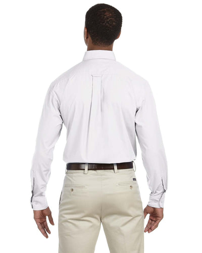 Harriton Men's Tall 3.1 oz. Essential Poplin