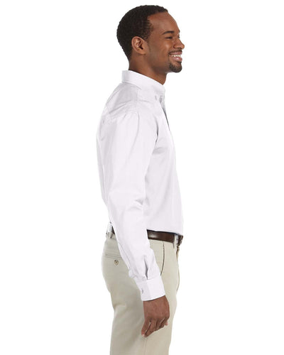 Harriton Men's Tall 3.1 oz. Essential Poplin