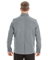 North End Men's Edge Soft Shell Jacket with Fold-Down Collar North End