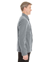 North End Men's Edge Soft Shell Jacket with Fold-Down Collar North End