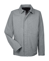 North End Men's Edge Soft Shell Jacket with Fold-Down Collar North End