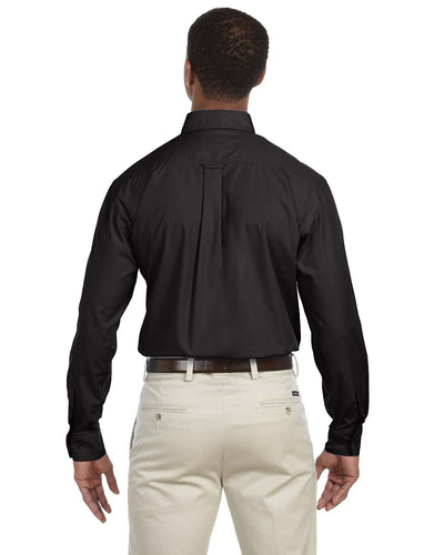 Harriton Men's Tall 3.1 oz. Essential Poplin