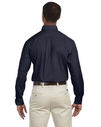 Harriton Men's Tall 3.1 oz. Essential Poplin