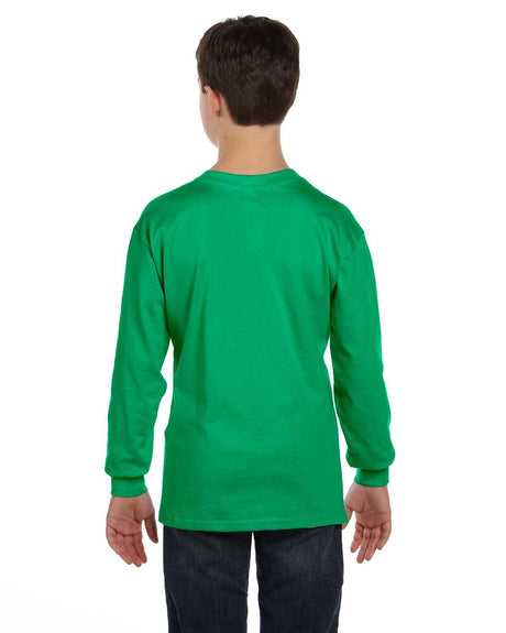 Gildan Heavy Cotton Youth Long Sleeve T-Shirt Gildan