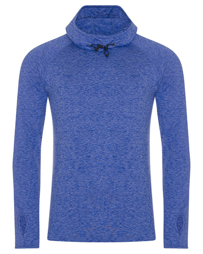 AWDis Men's Cool Cowl-Neck Long-Sleeve T-Shirt