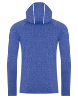 AWDis Men's Cool Cowl-Neck Long-Sleeve T-Shirt AWDis