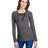 LAT Ladies' Long Sleeve Fine Jersey Lace-Up T-Shirt LAT