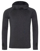 AWDis Men's Cool Cowl-Neck Long-Sleeve T-Shirt AWDis