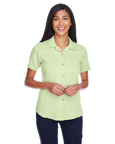 Harriton Ladies' Bahama Cord Camp Shirt