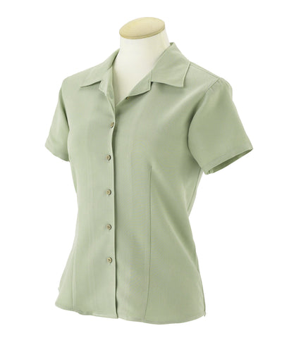 Harriton Ladies' Bahama Cord Camp Shirt