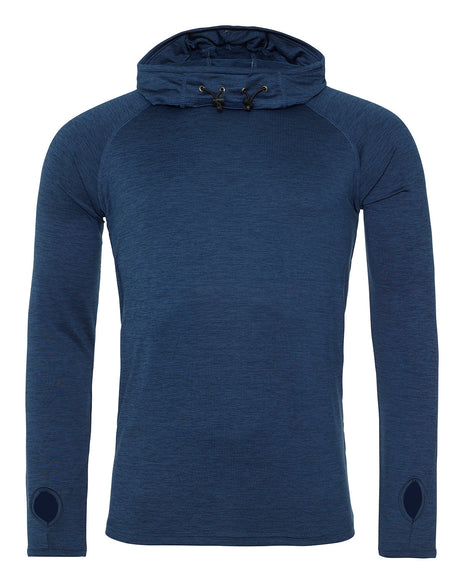 AWDis Men's Cool Cowl-Neck Long-Sleeve T-Shirt AWDis