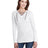 LAT Ladies' Long Sleeve Fine Jersey Lace-Up T-Shirt LAT