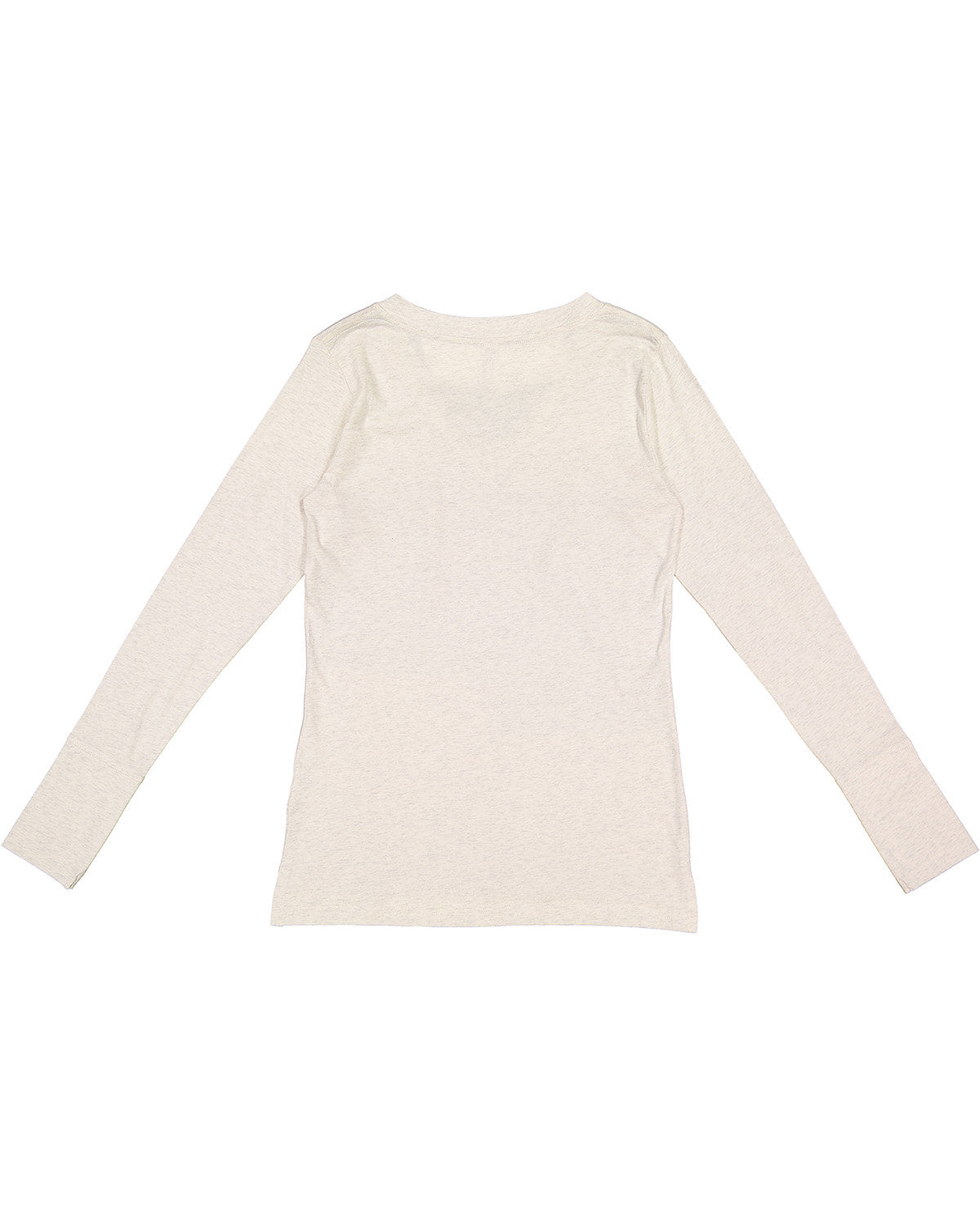 LAT Ladies' Long Sleeve Fine Jersey Lace-Up T-Shirt LAT