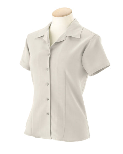 Harriton Ladies' Bahama Cord Camp Shirt
