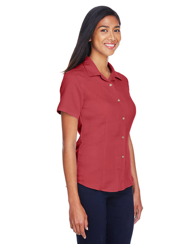 Harriton Ladies' Bahama Cord Camp Shirt