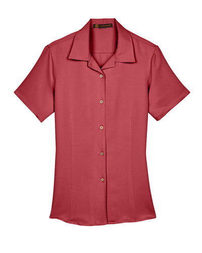 Harriton Ladies' Bahama Cord Camp Shirt