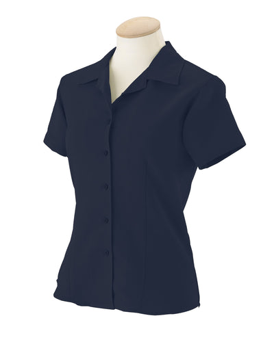 Harriton Ladies' Bahama Cord Camp Shirt