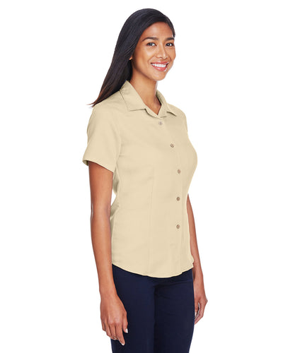 Harriton Ladies' Bahama Cord Camp Shirt