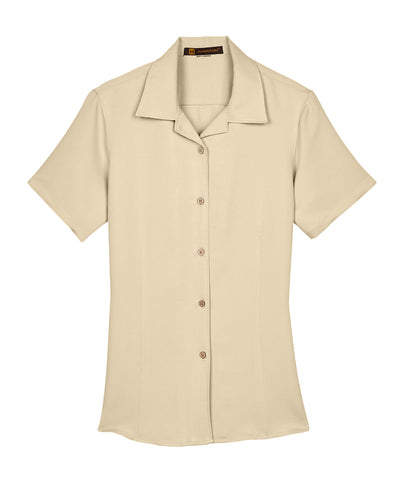 Harriton Ladies' Bahama Cord Camp Shirt