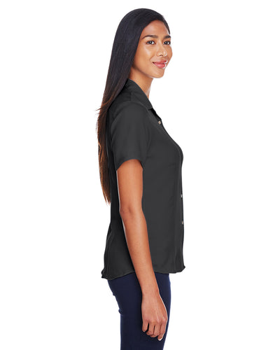 Harriton Ladies' Bahama Cord Camp Shirt