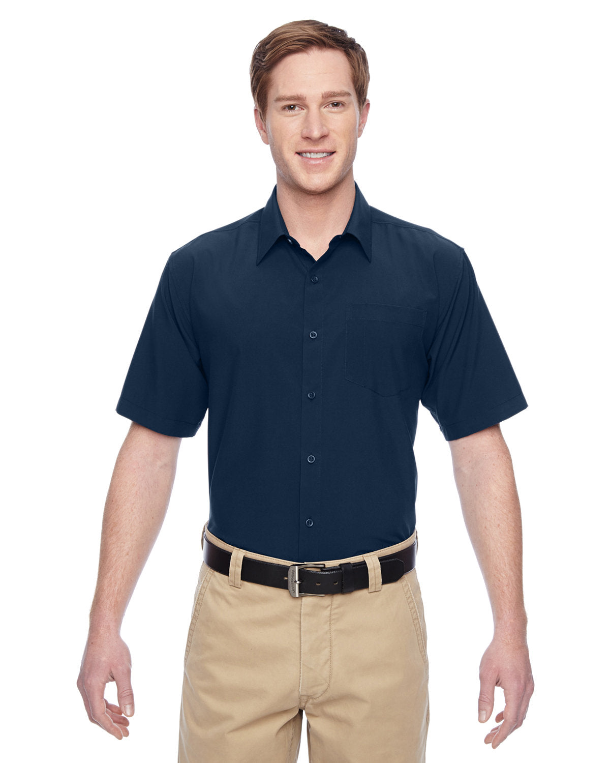 Harriton Men's Paradise Short-Sleeve Performance Shirt Harriton