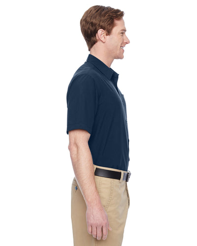 Harriton Men's Paradise Short-Sleeve Performance Shirt