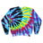 Tie-Dye Adult 8.5 oz., 80/20 crew neck fleece Tie-Dye