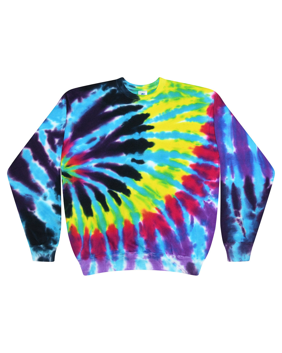 Tie-Dye Adult 8.5 oz., 80/20 crew neck fleece Tie-Dye