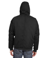 Berne Men's Highland Washed Cotton Duck Hooded Jacket Berne