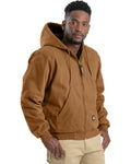 Berne Men's Highland Washed Cotton Duck Hooded Jacket Berne
