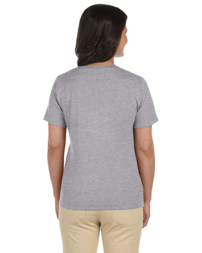 LAT Ladies' Premium Jersey V-Neck T-Shirt