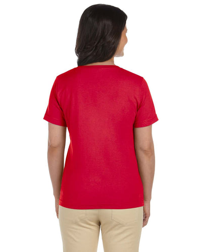 LAT Ladies' Premium Jersey V-Neck T-Shirt
