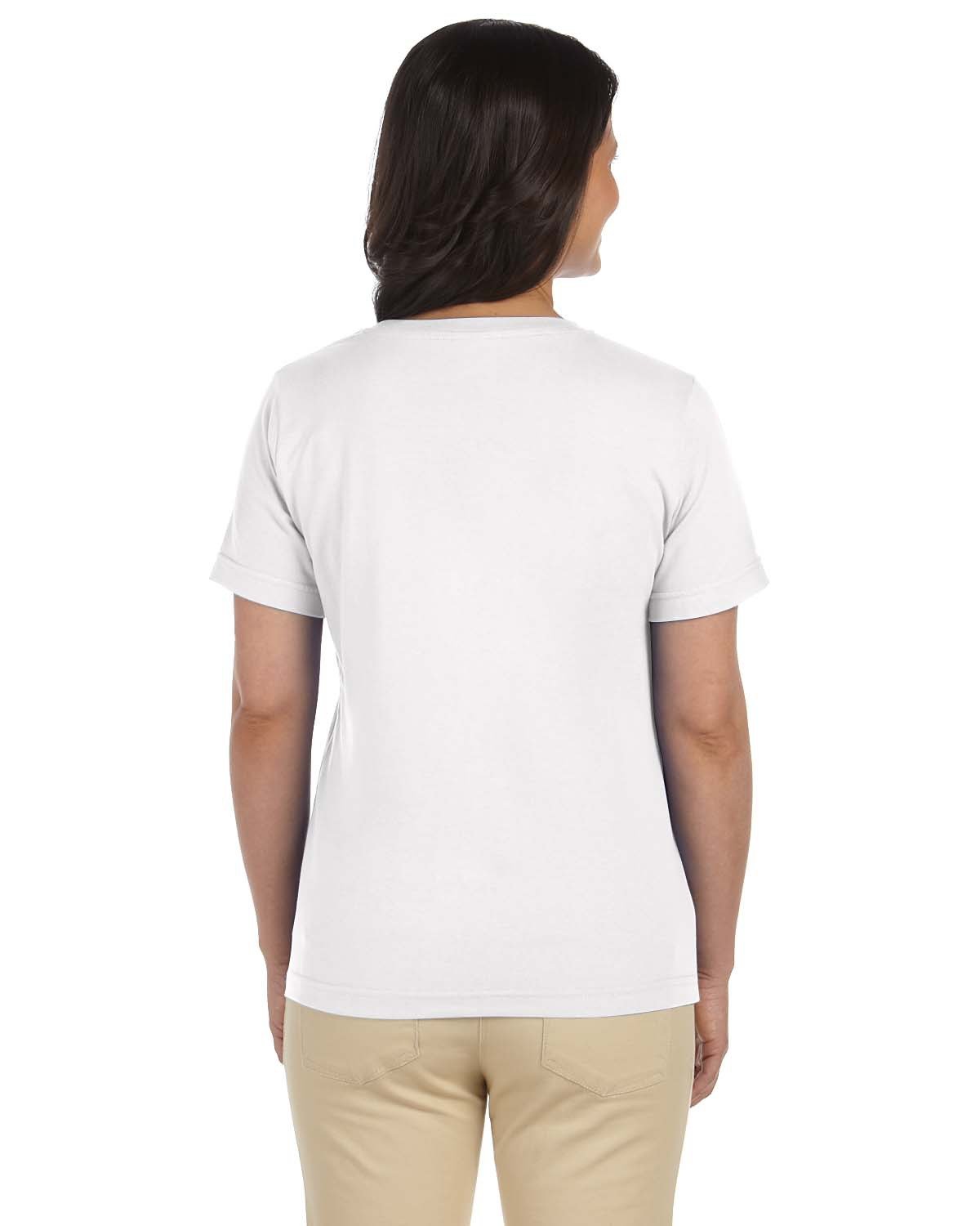 LAT Ladies' Premium Jersey V-Neck T-Shirt LAT