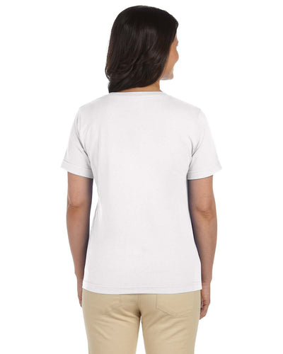LAT Ladies' Premium Jersey V-Neck T-Shirt