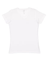 LAT Ladies' Premium Jersey V-Neck T-Shirt LAT