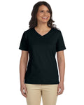LAT Ladies' Premium Jersey V-Neck T-Shirt LAT