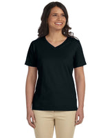 LAT Ladies' Premium Jersey V-Neck T-Shirt LAT
